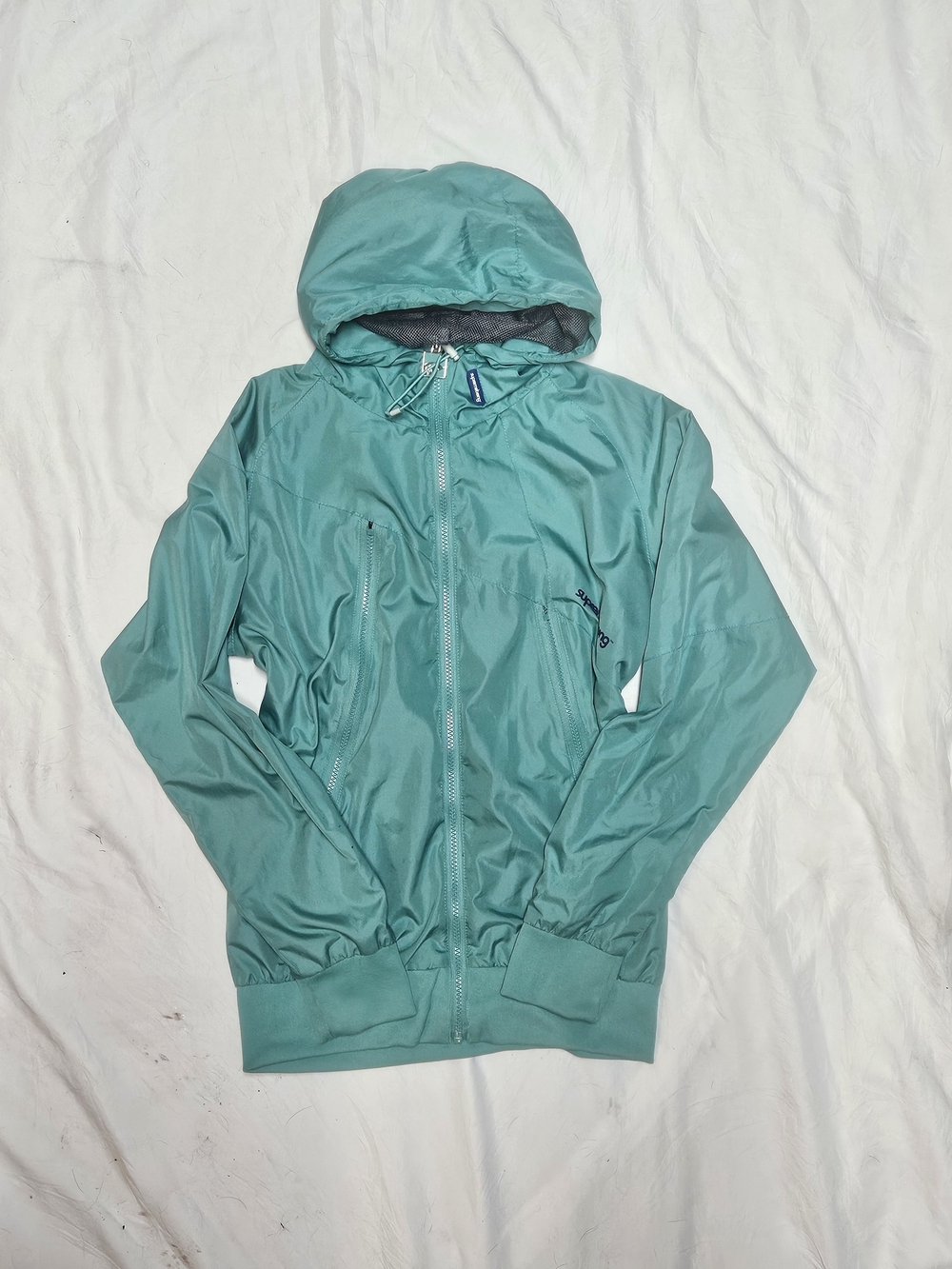 Supreme Teal Hooded Utility Jacket - Women's